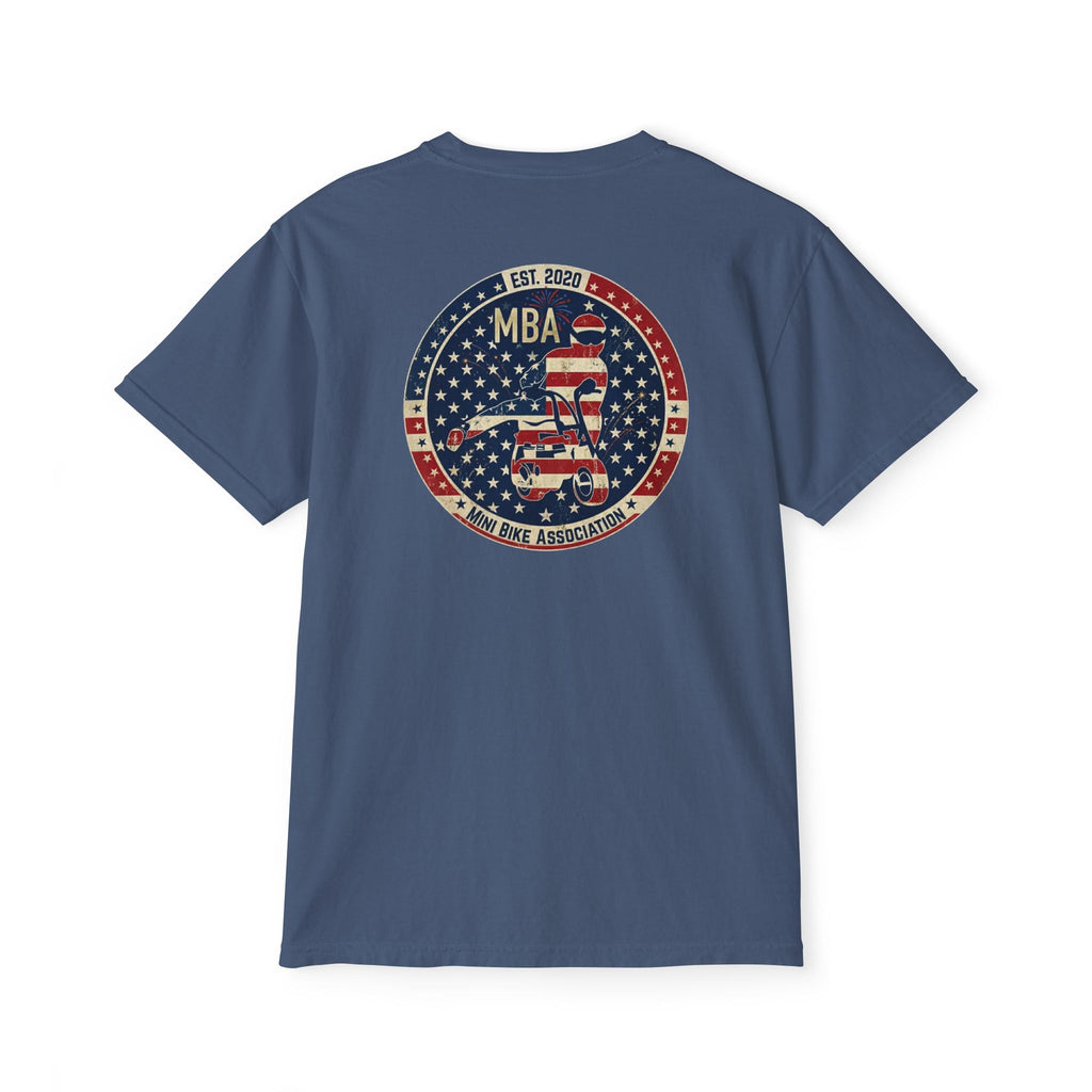 MBA Stars and Stripes Logo Pocket T-Shirt