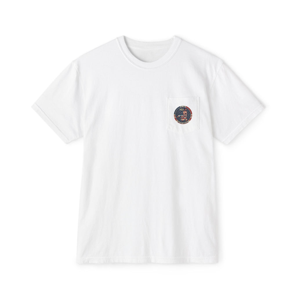 MBA Stars and Stripes Logo Pocket T-Shirt