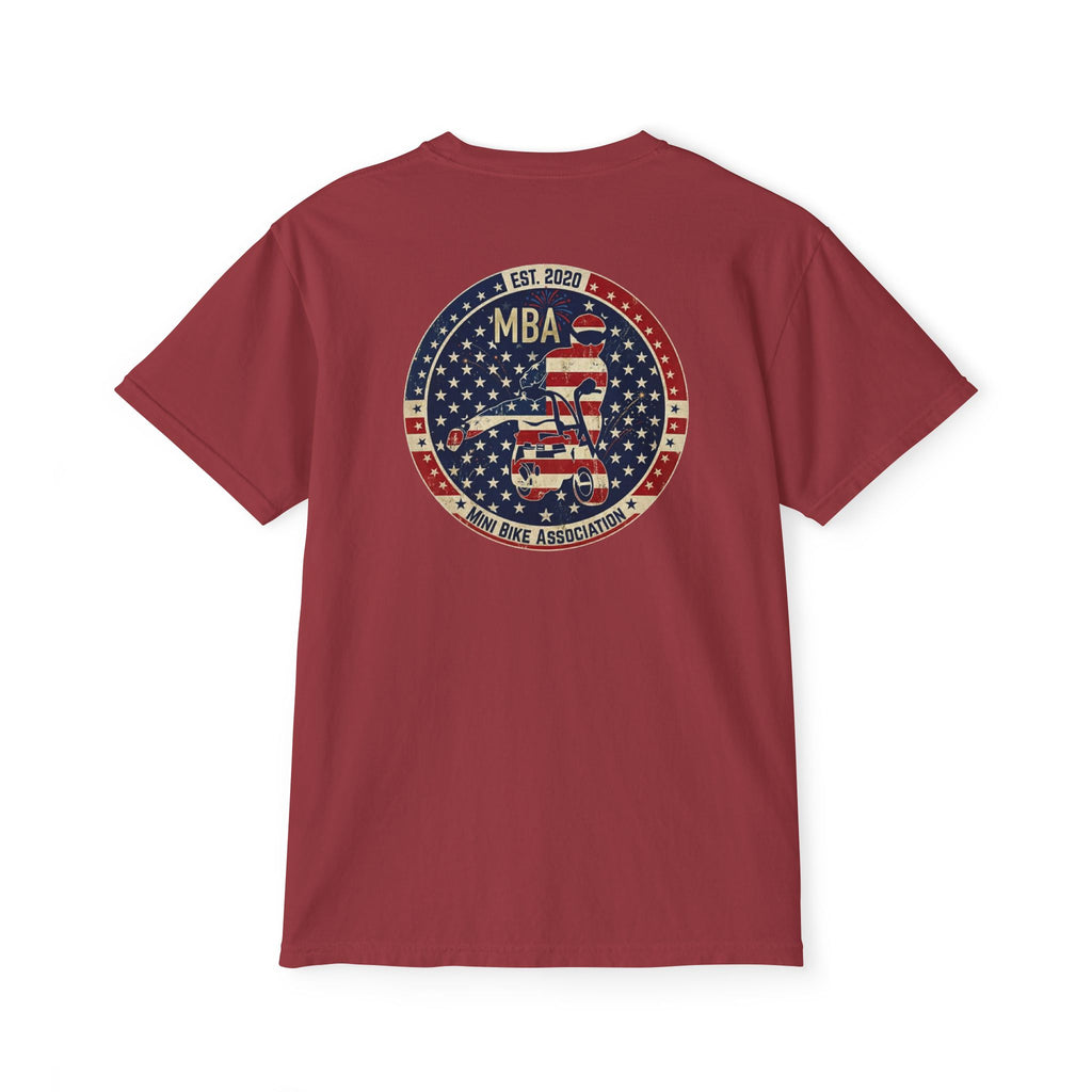 MBA Stars and Stripes Logo Pocket T-Shirt