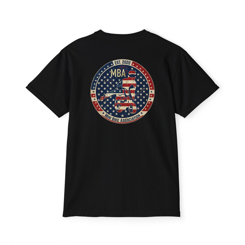 MBA Stars and Stripes Logo Pocket T-Shirt