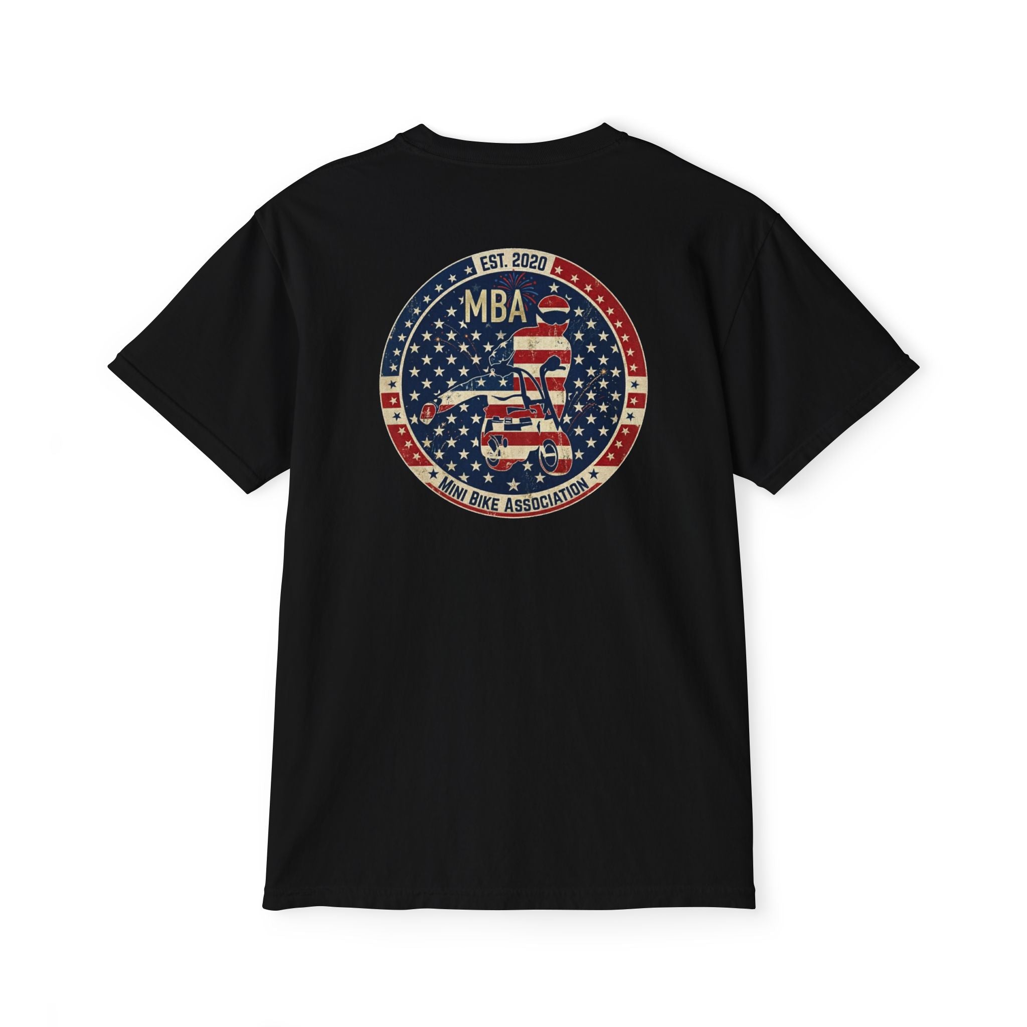 MBA Stars and Stripes Logo Pocket T-Shirt