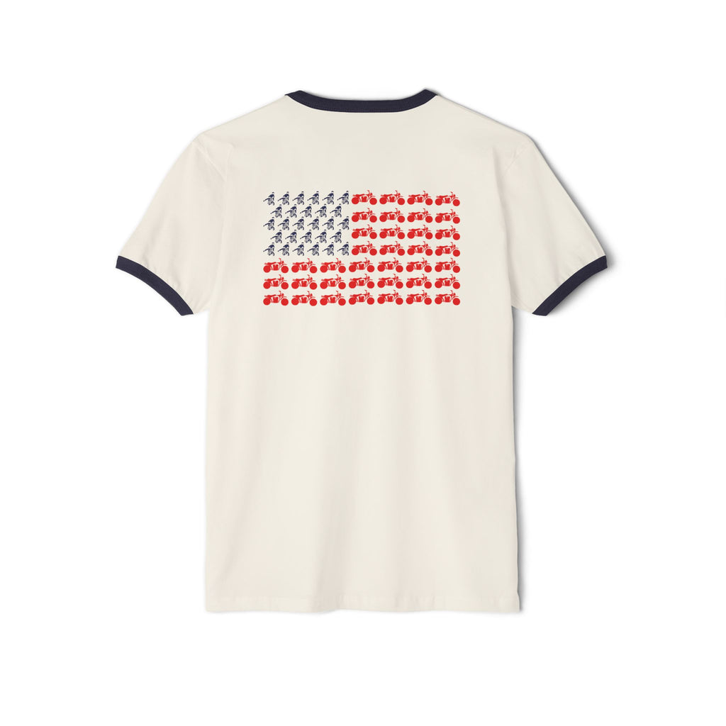 Classic Ringer Tee — MBA American Flag
