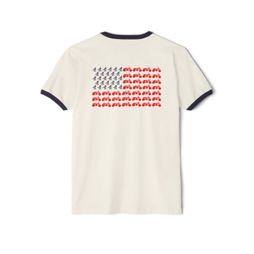 Classic Ringer Tee — MBA American Flag