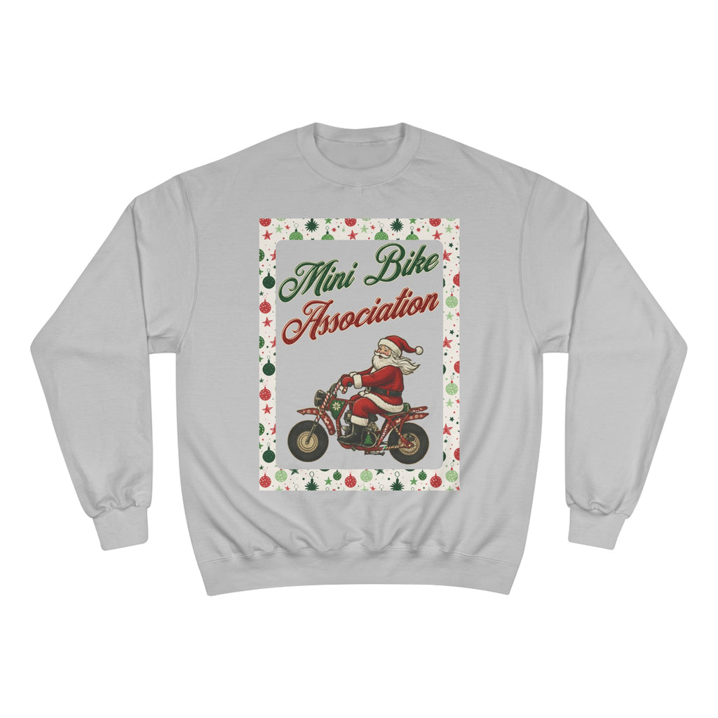 MBA Santa in Ornament Frame Crewneck