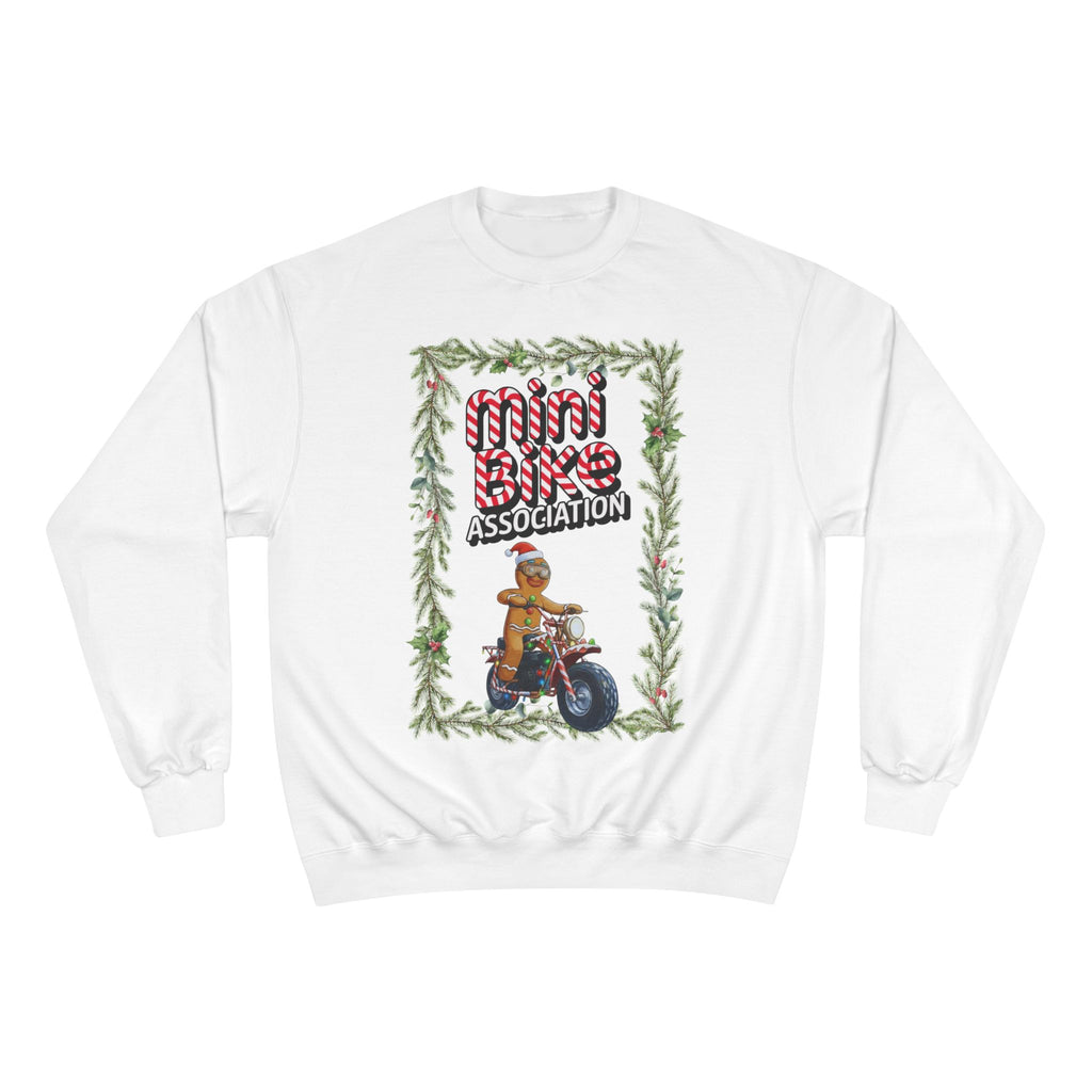 MBA Gingerbread Man in Pine Tree Frame Crewneck