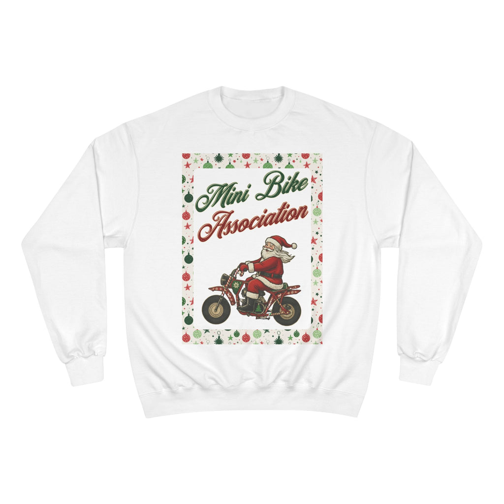 MBA Santa in Ornament Frame Crewneck