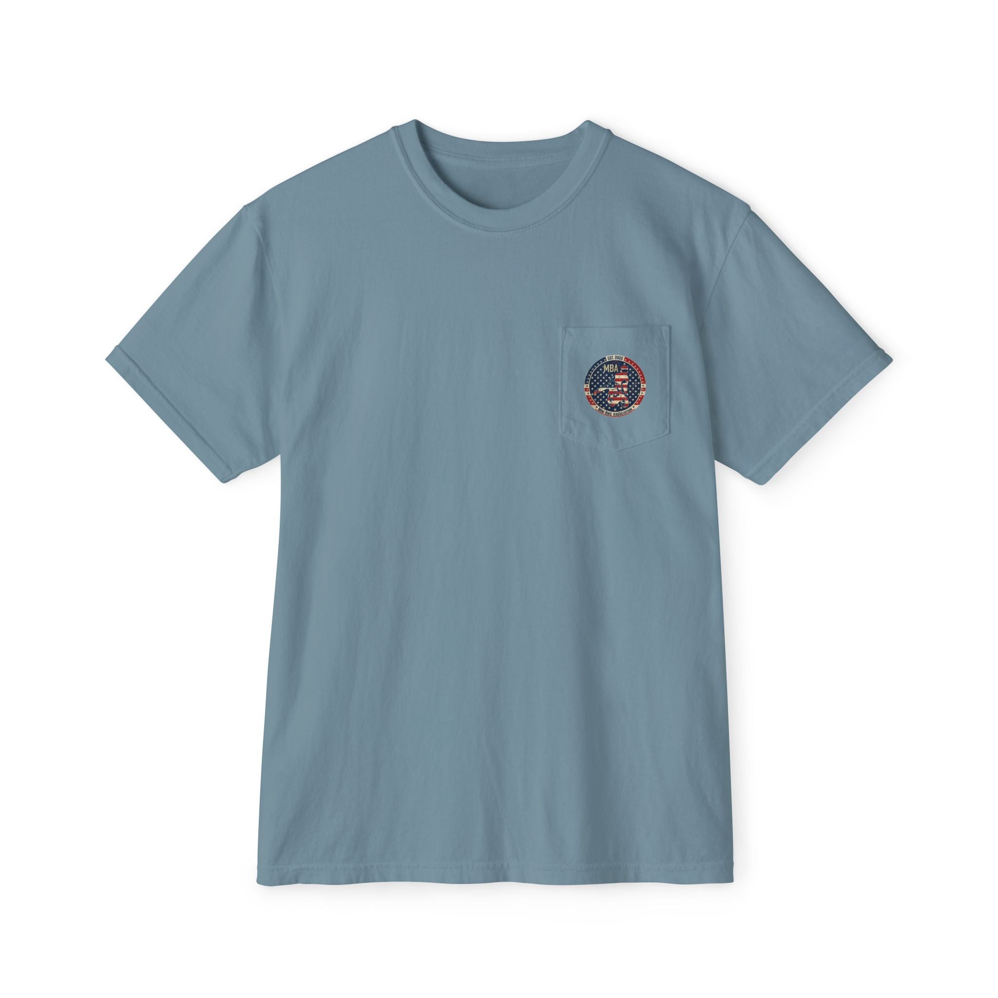 MBA Stars and Stripes Logo Pocket T-Shirt
