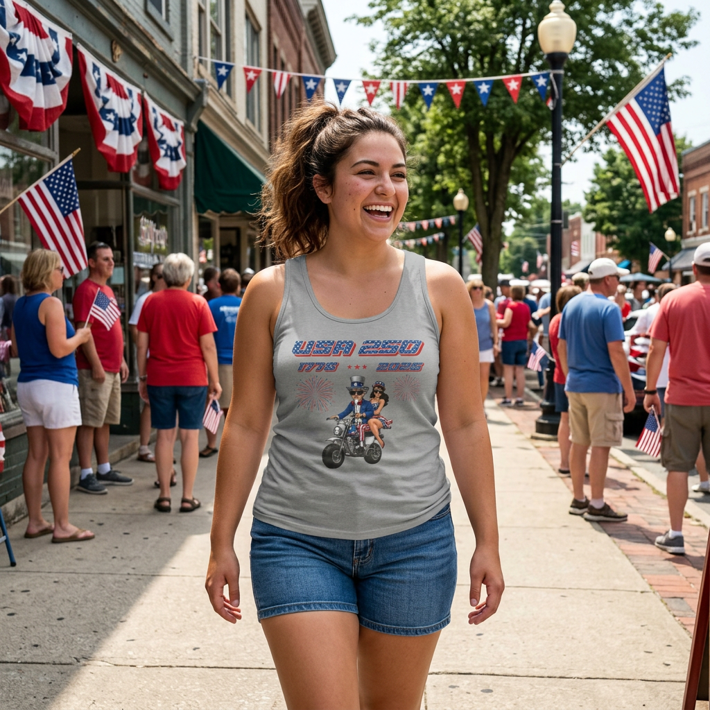 USA 250 Uncle Sam Tank Top
