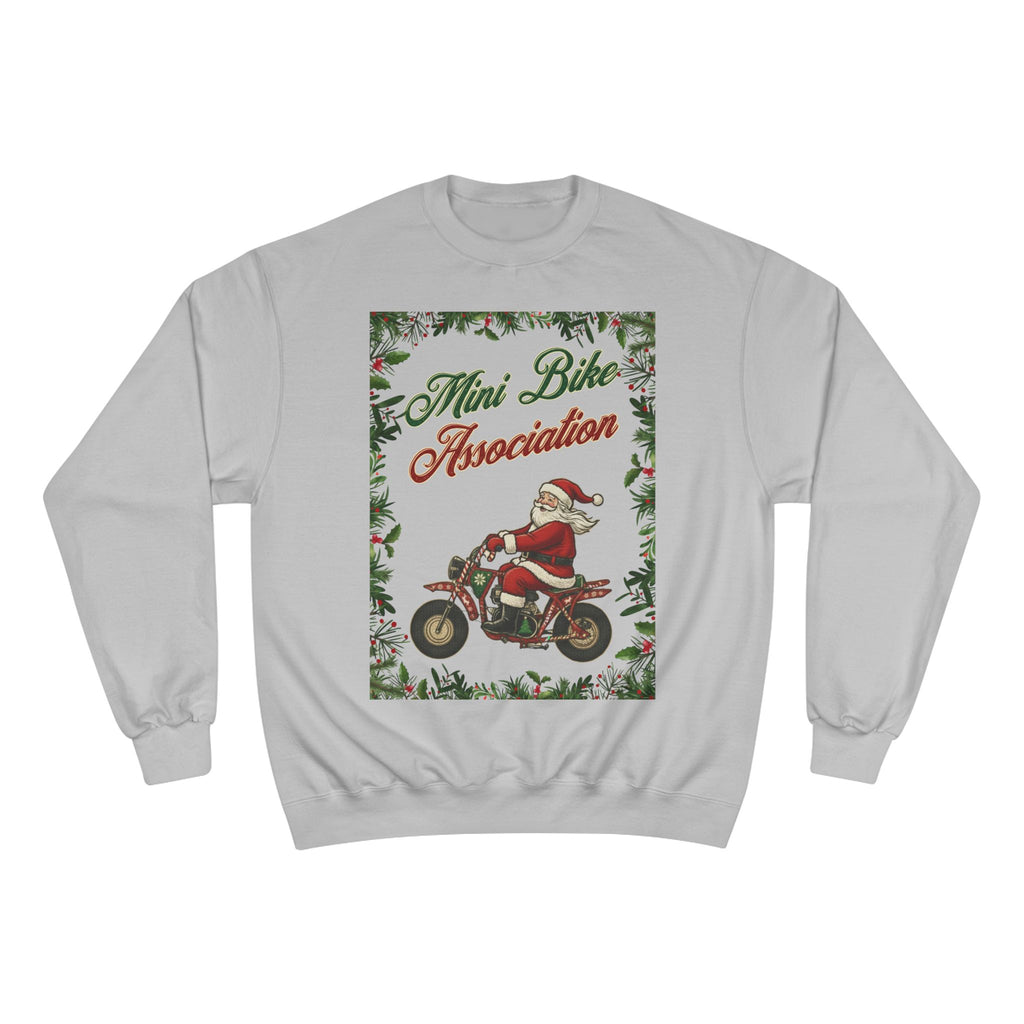 MBA Santa in Mistletoe Frame Crewneck