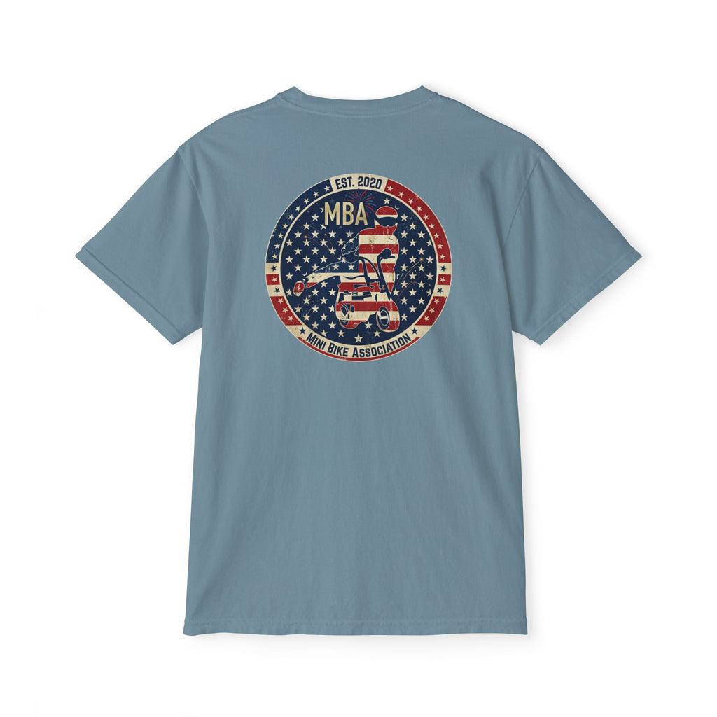 MBA Stars and Stripes Logo Pocket T-Shirt