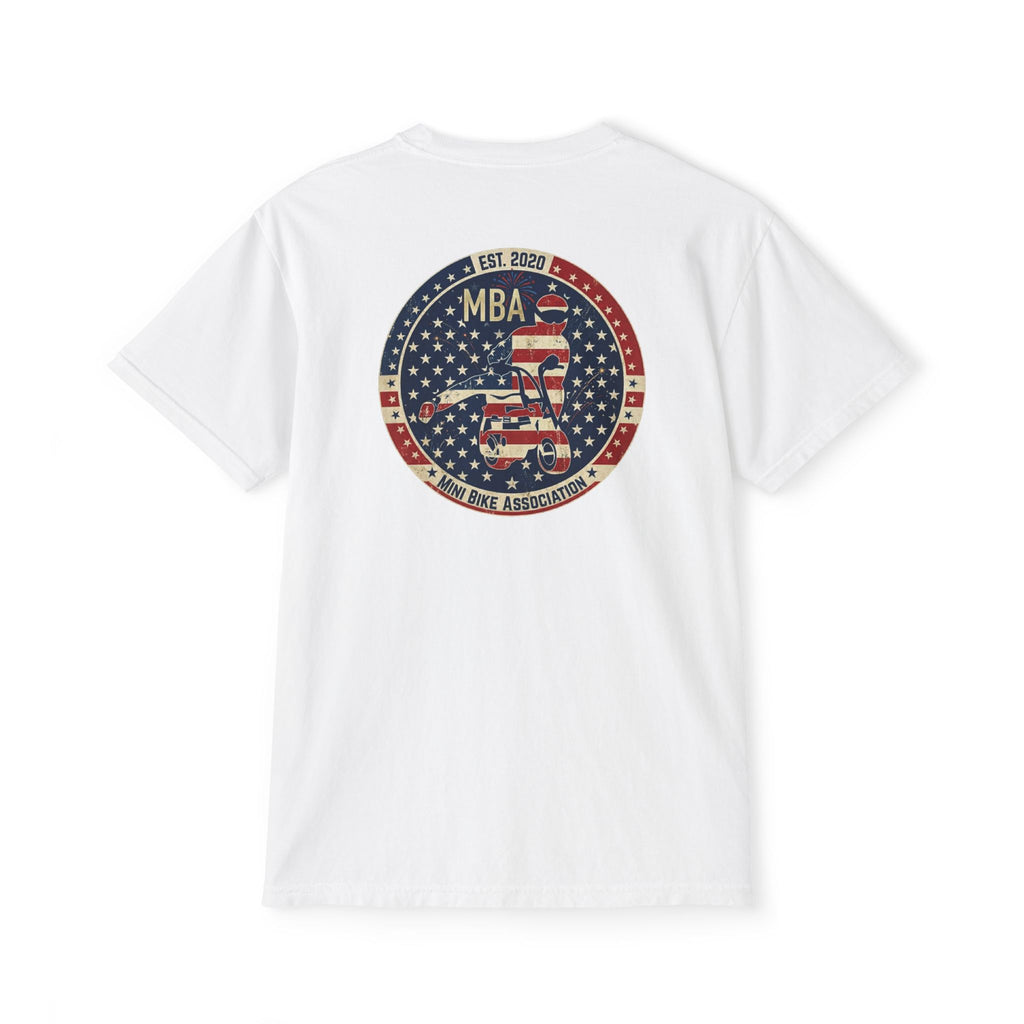 MBA Stars and Stripes Logo Pocket T-Shirt