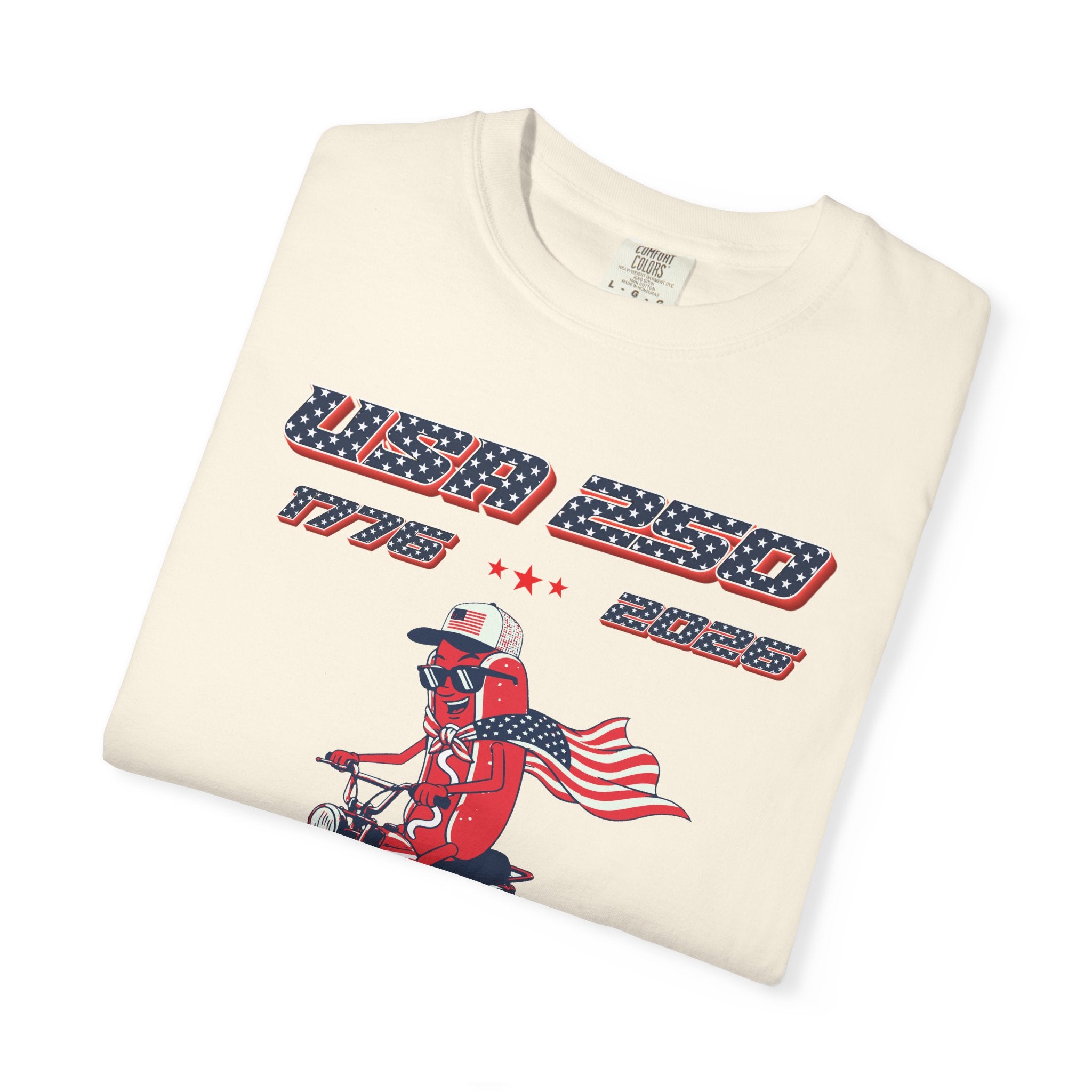 USA 250 Hot Dog T-Shirt
