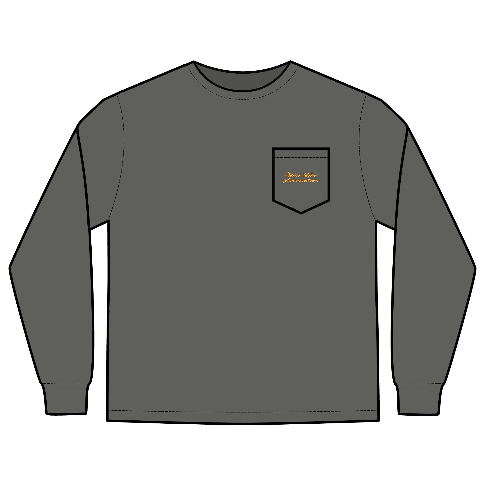 Vintage Long Sleeve Pocket T-Shirt