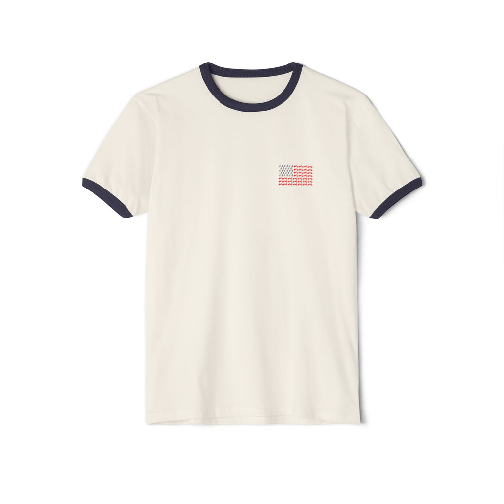 Classic Ringer Tee — MBA American Flag