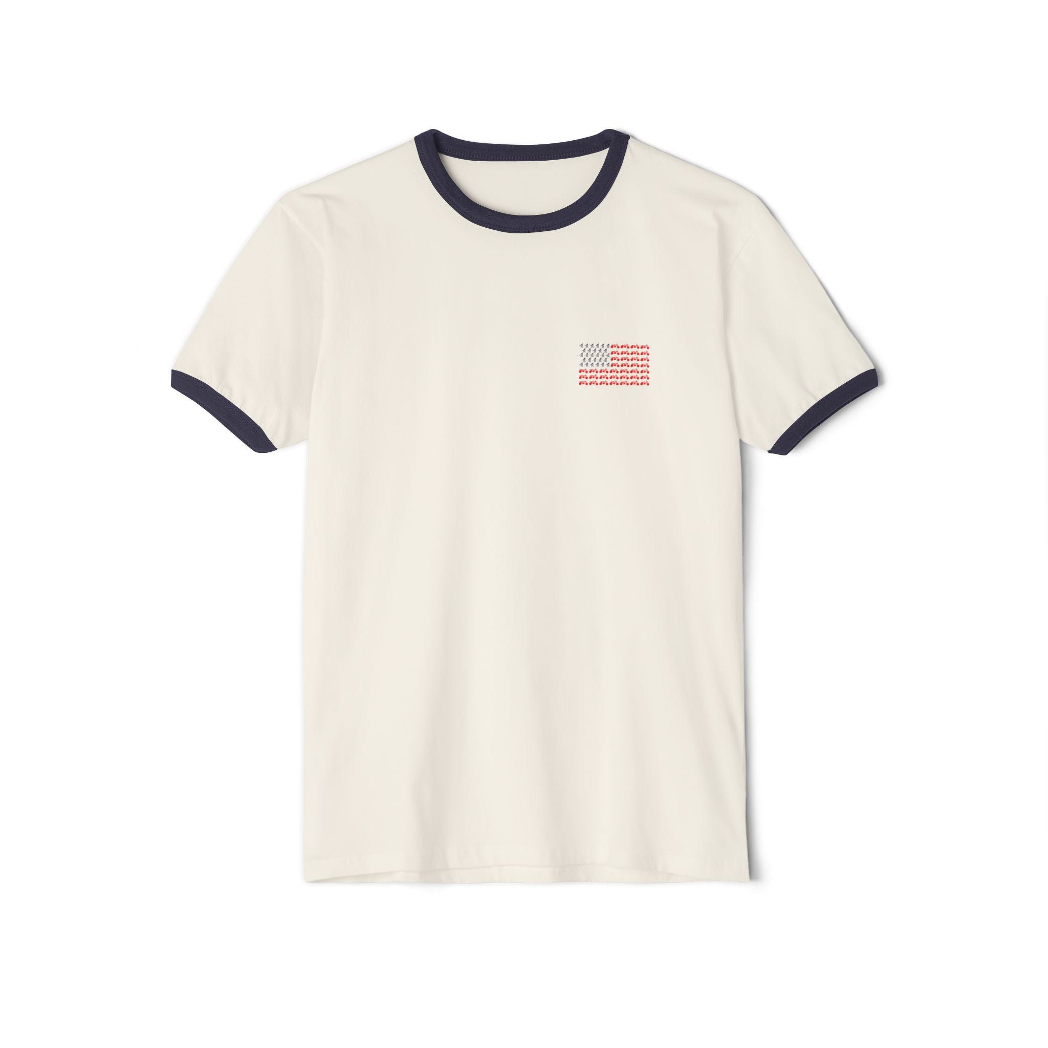 Classic Ringer Tee — MBA American Flag