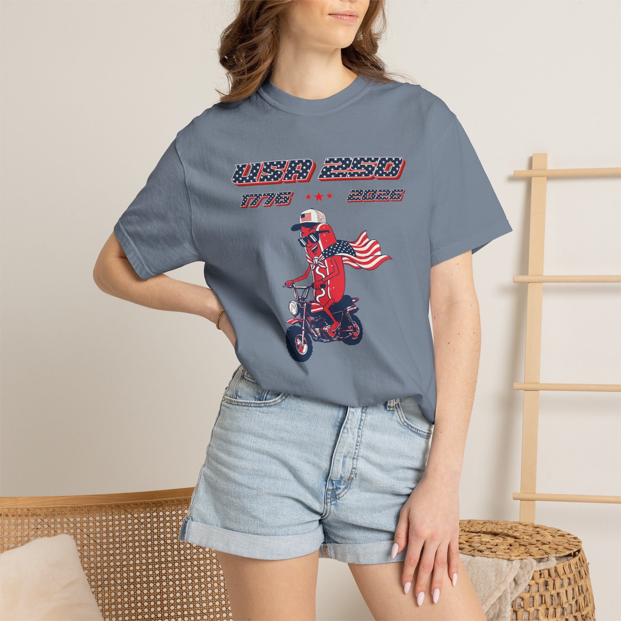 USA 250 Hot Dog T-Shirt