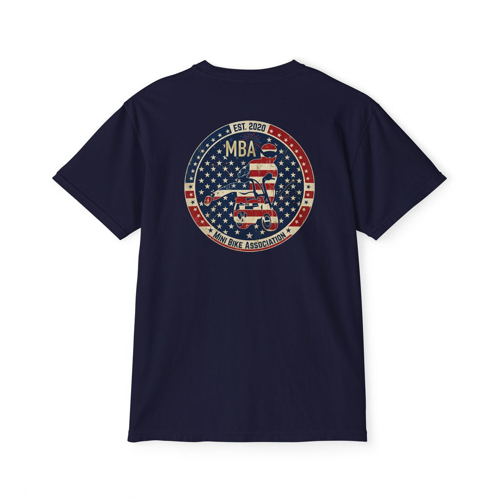 MBA Stars and Stripes Logo Pocket T-Shirt