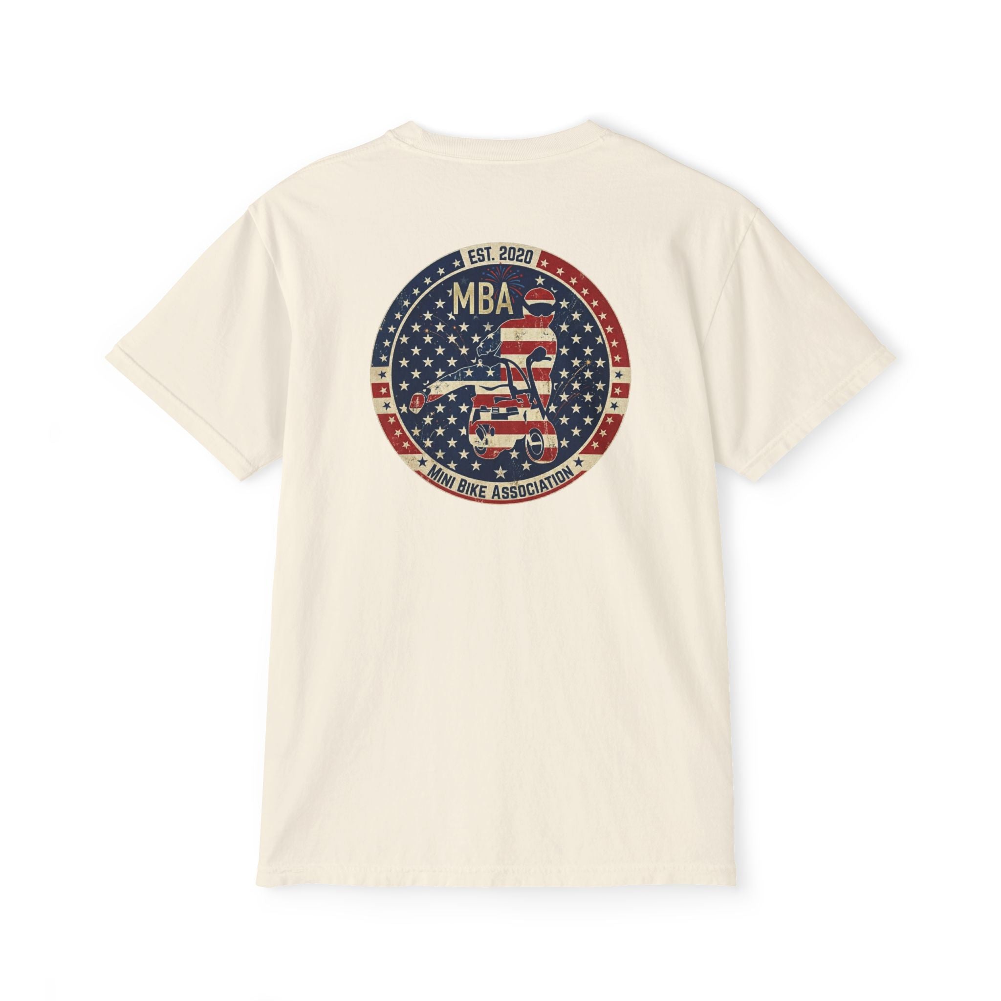 MBA Stars and Stripes Logo Pocket T-Shirt