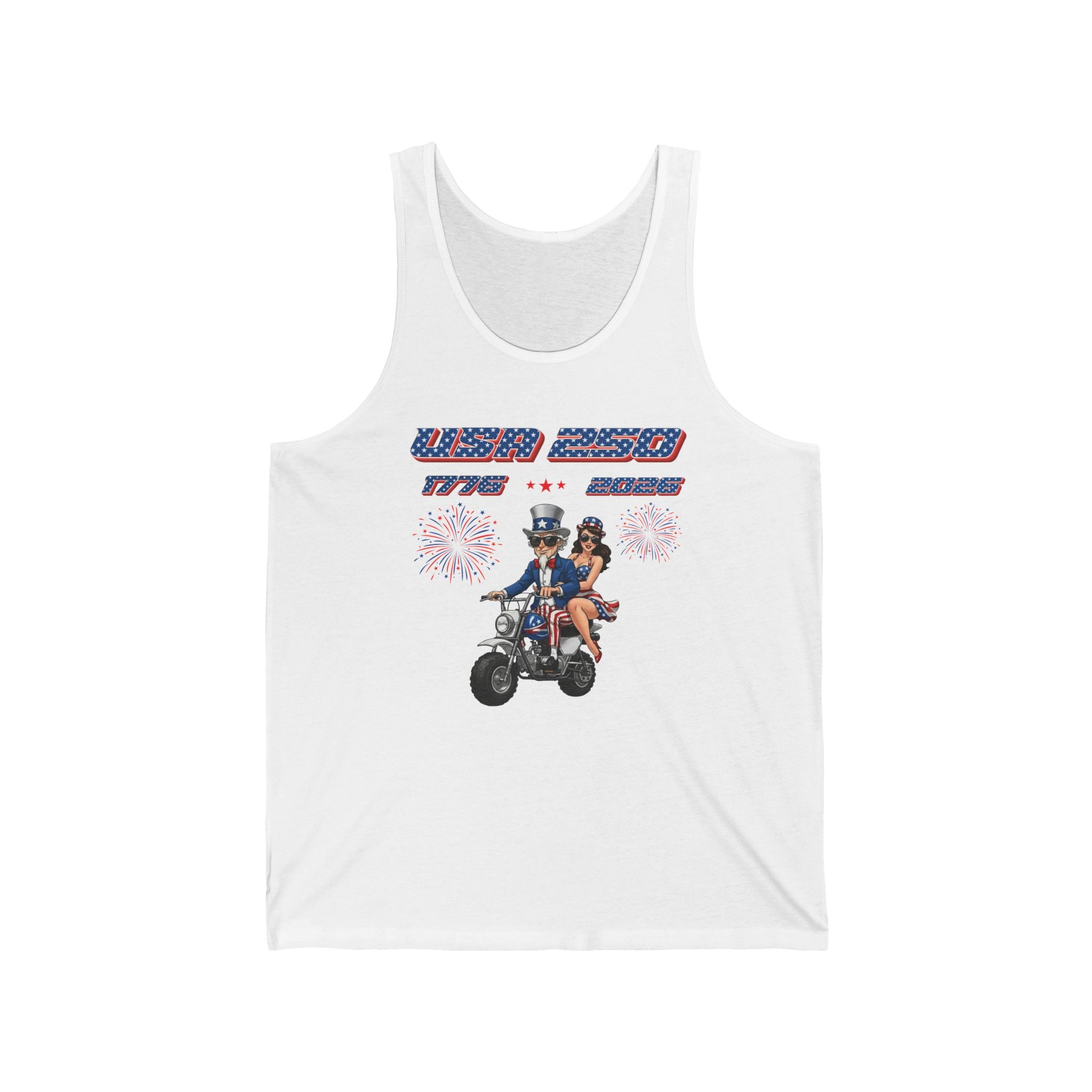 USA 250 Uncle Sam Tank Top