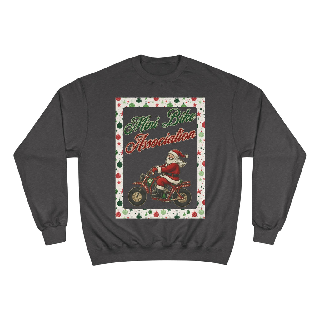 MBA Santa in Ornament Frame Crewneck