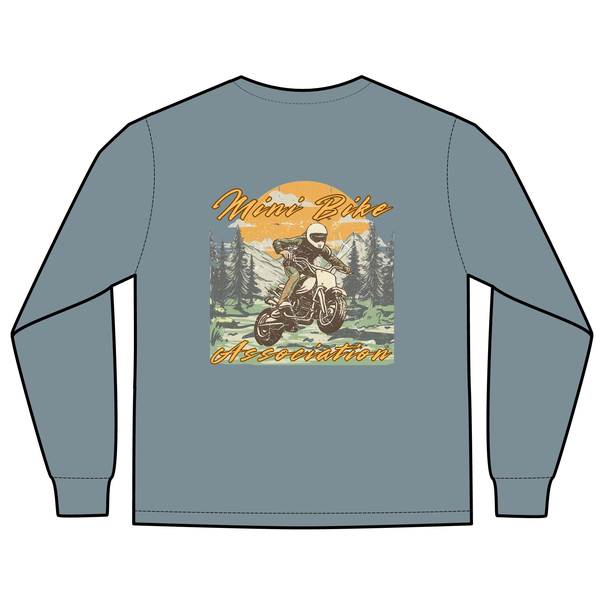 Vintage Long Sleeve Pocket T-Shirt