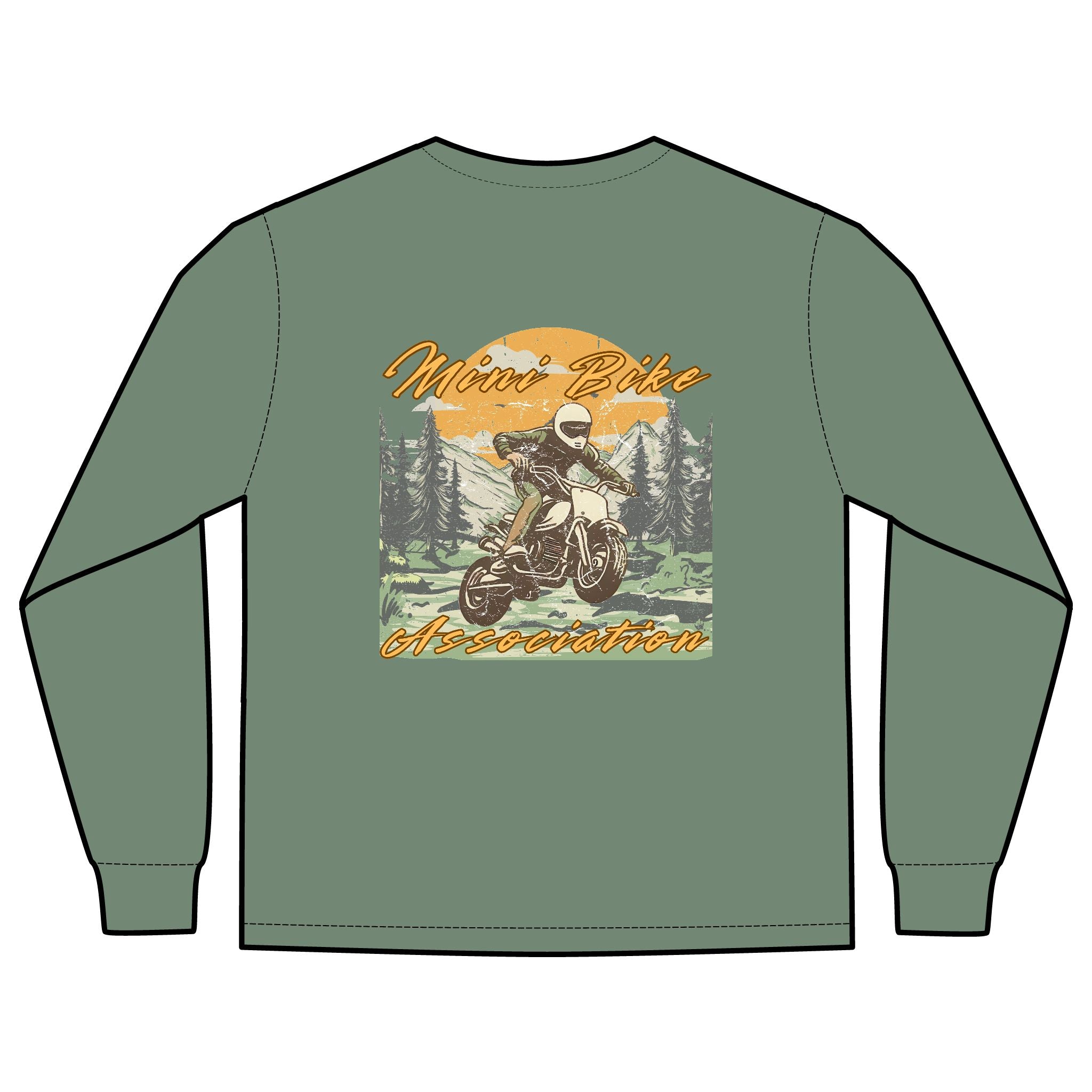 Vintage Long Sleeve Pocket T-Shirt