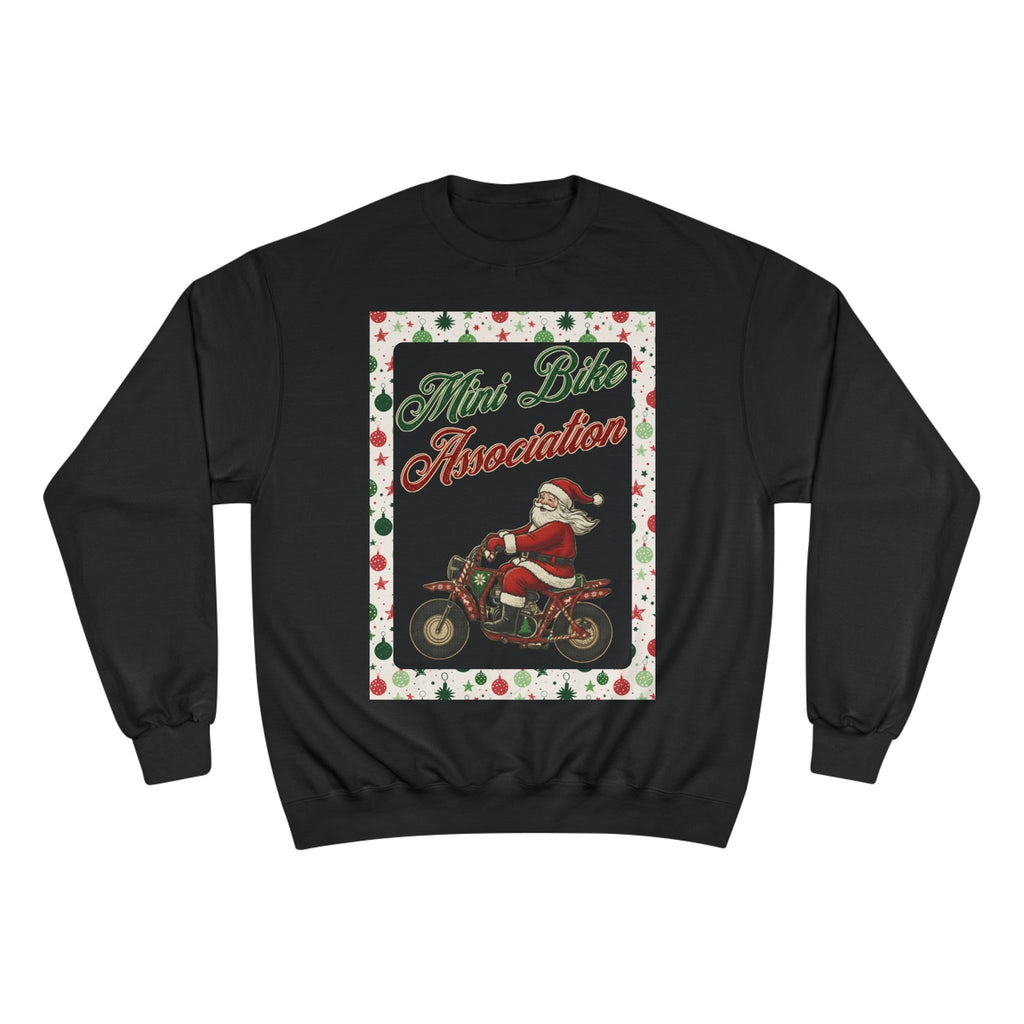 MBA Santa in Ornament Frame Crewneck